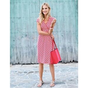 Boden Casual Geometric Day Jersey Dress